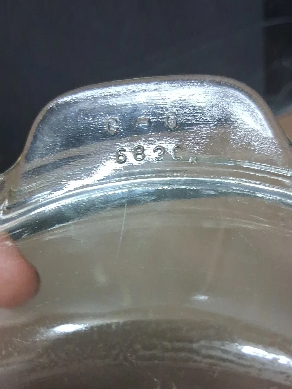 Corningware F-5-B, 1.6 LITER with Pyrex lid C-G‎ 683C